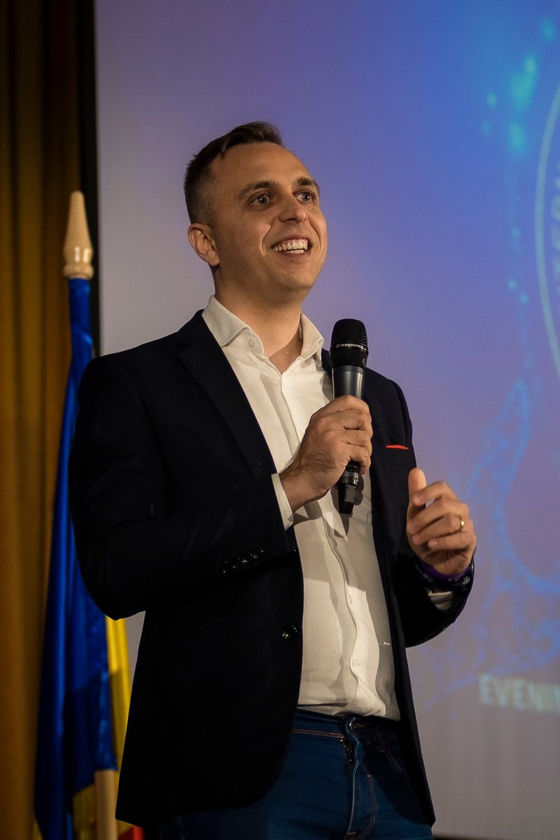 Cosmin Mircea la eveniment